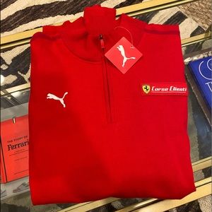 Ferrari Challenge Puma Corse Clienti 2022 exclusive quarter zip jumper